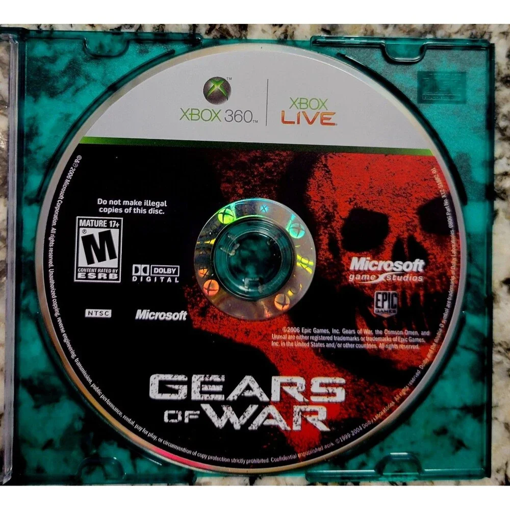 Gears of War !Disc Only! (Microsoft Xbox 360) Tested & Working/ Fast Shipping